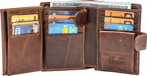 leather card wallet men rfid|genuine leather rfid wallets.